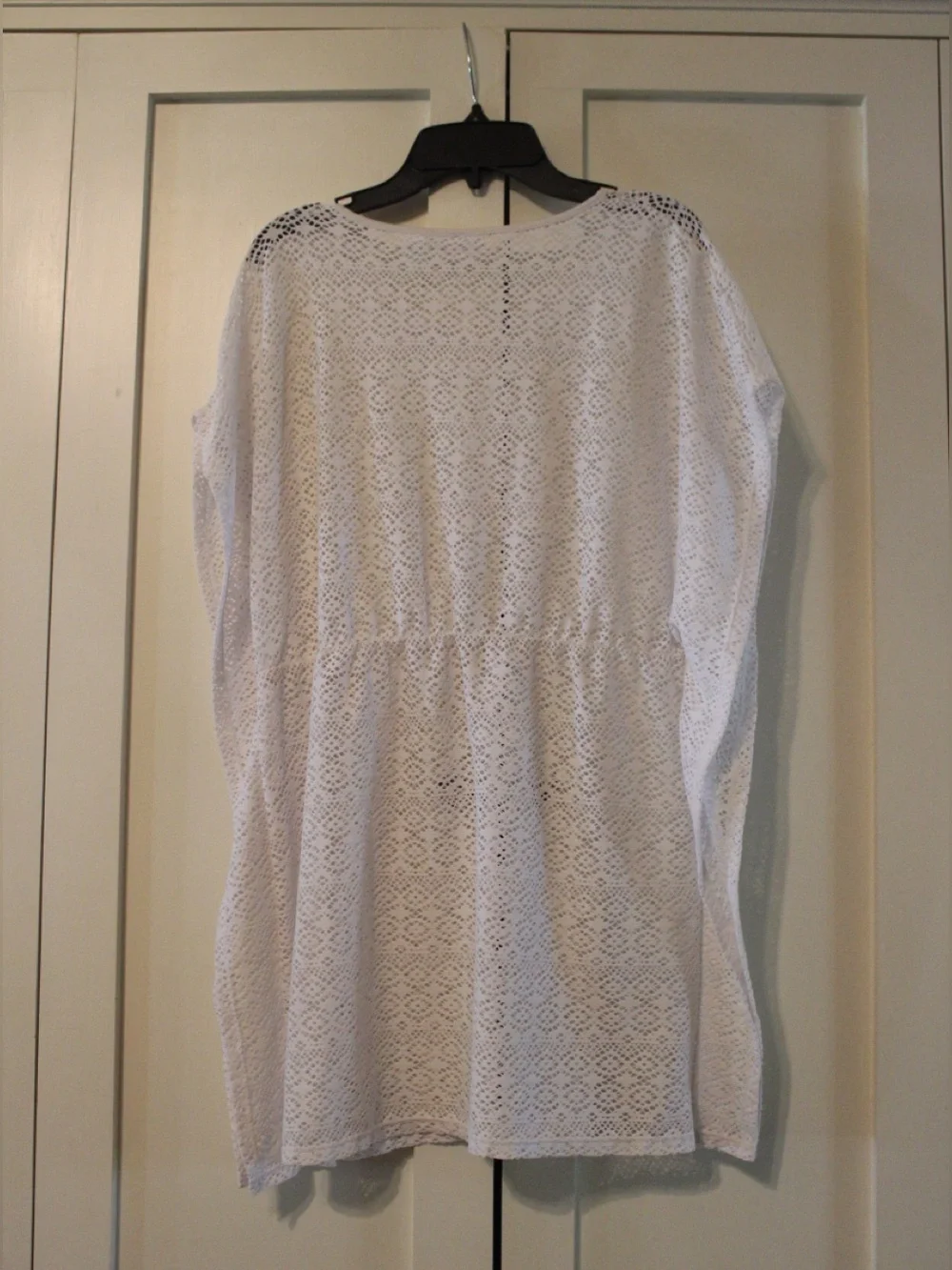 The Children’s Place White Crochet Swim Cover-Up | Size 14